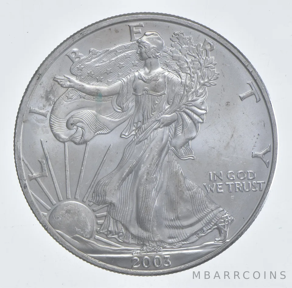 Better Date 2003 American Silver Eagle 1 Troy Oz .999 Fine Silver *465