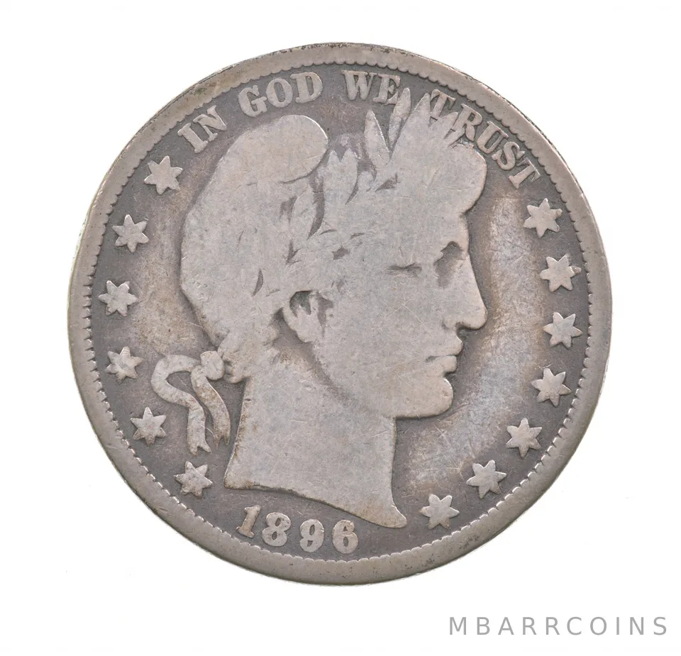 1896-O Barber Half Dollar *0814