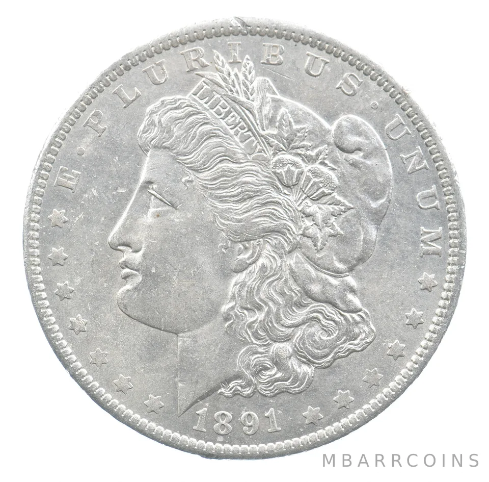 1891-O Morgan Silver Dollar *0405