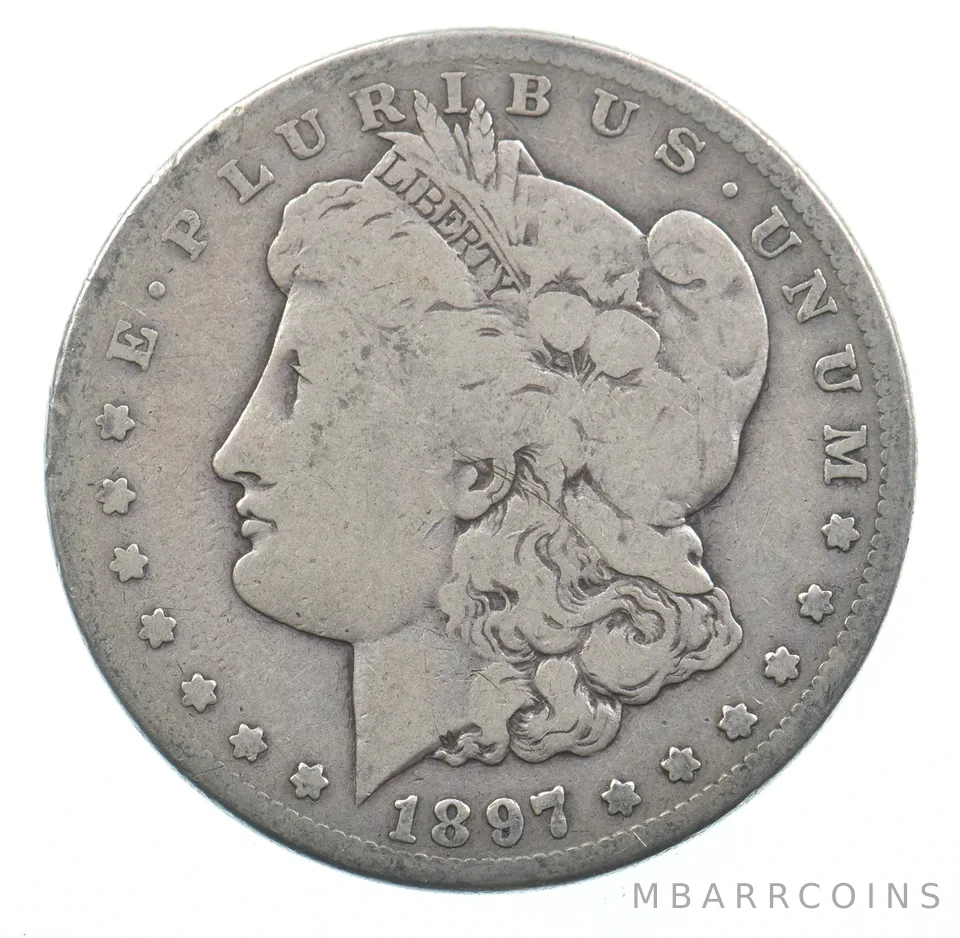 Early - 1897-S Morgan Silver Dollar - 90% US Coin *040
