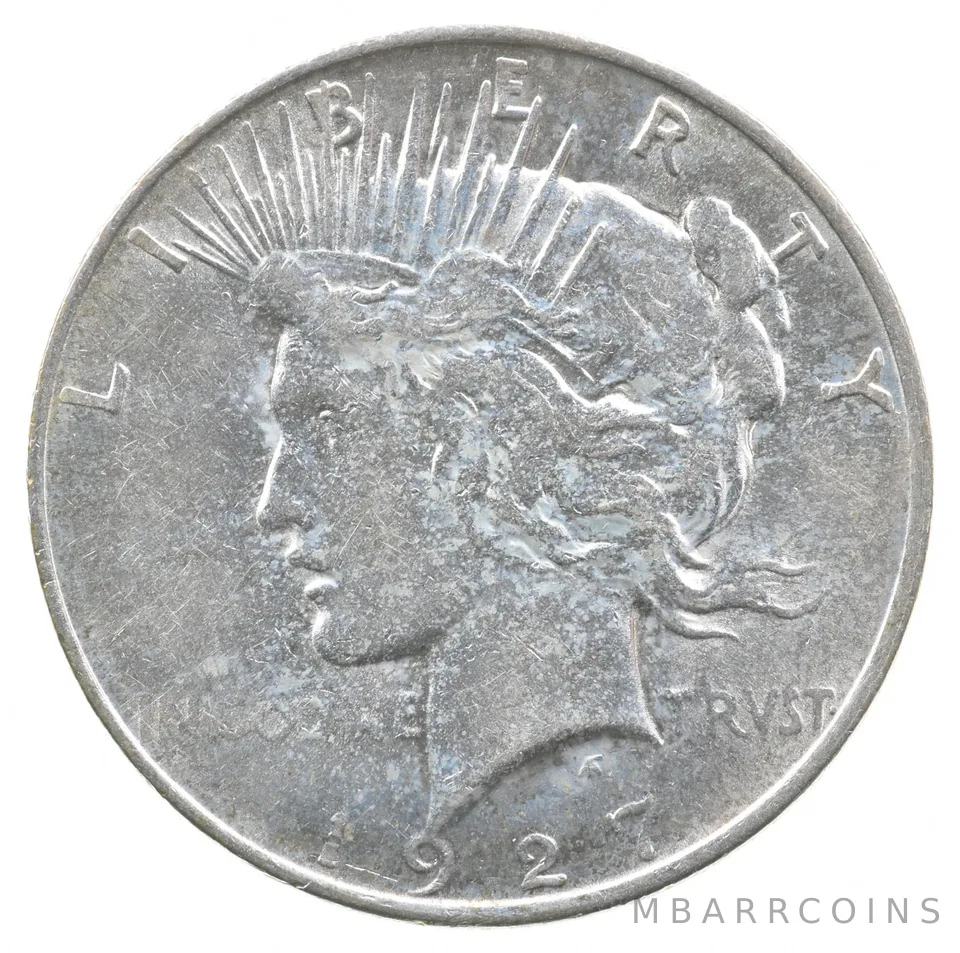 1927-D Peace Silver Dollar *9052