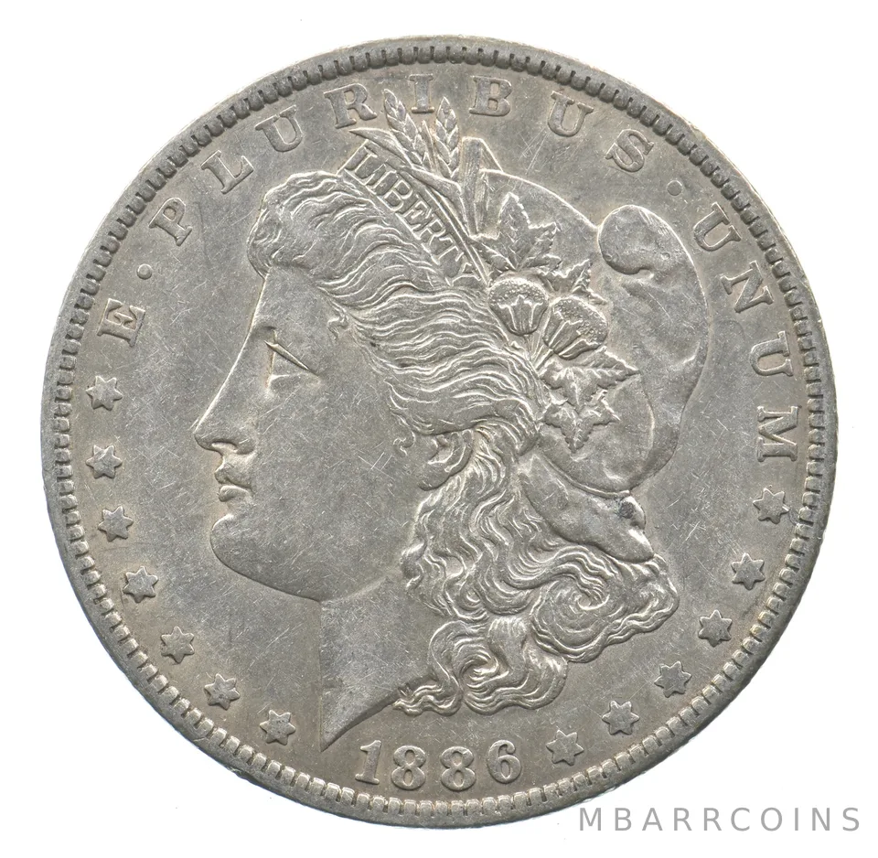 1886-O Morgan Silver Dollar a7278