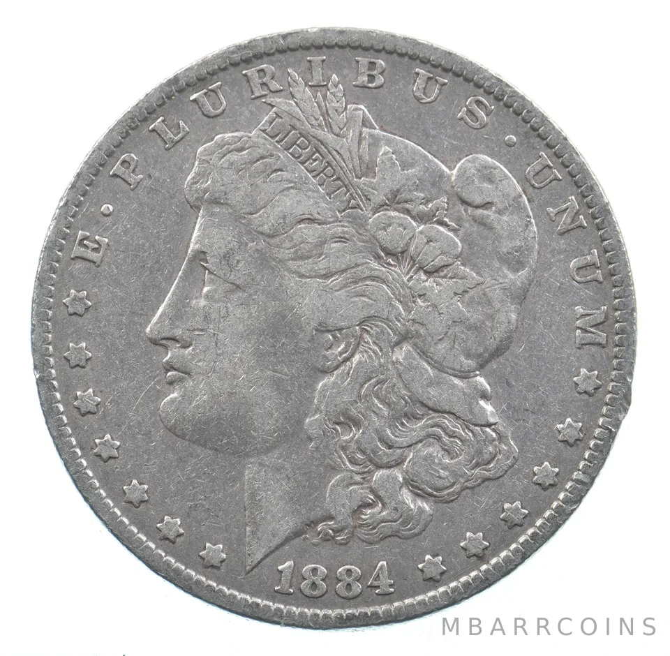 Early - 1884-O Morgan Silver Dollar - 90% US Coin *722