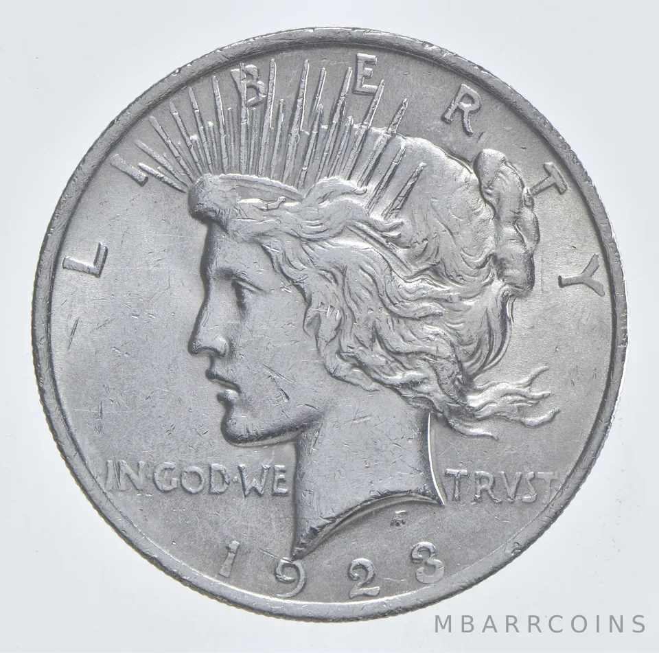 1923 Peace Silver Dollar Estate Coin Collection *246