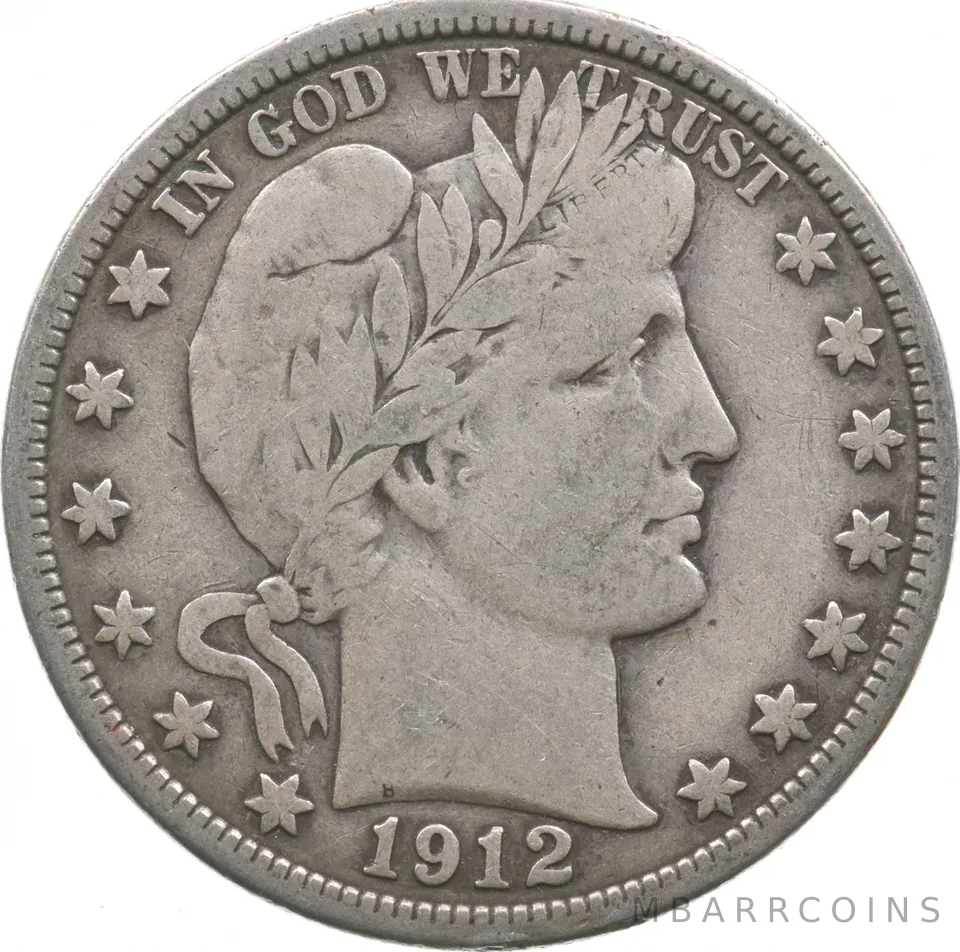 1912 Barber Half Dollar *3793