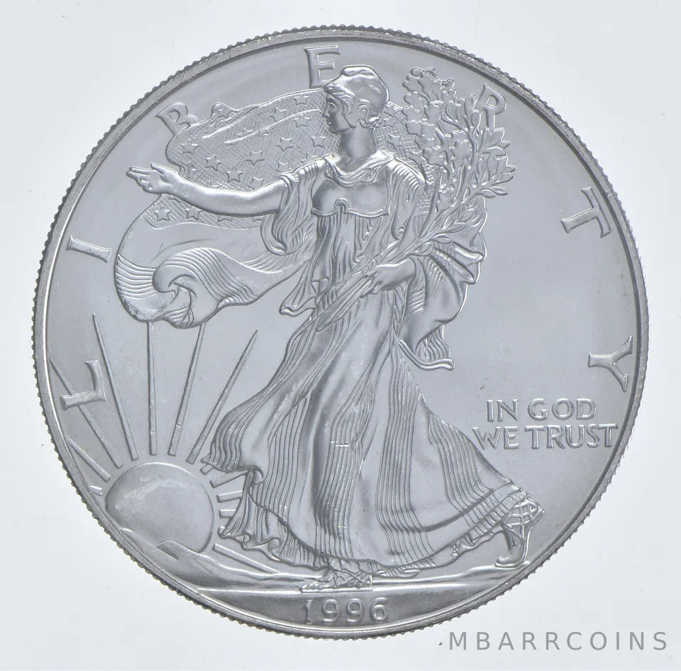 Better Date 1996 American Silver Eagle 1 Troy Oz .999 Fine Silver *608