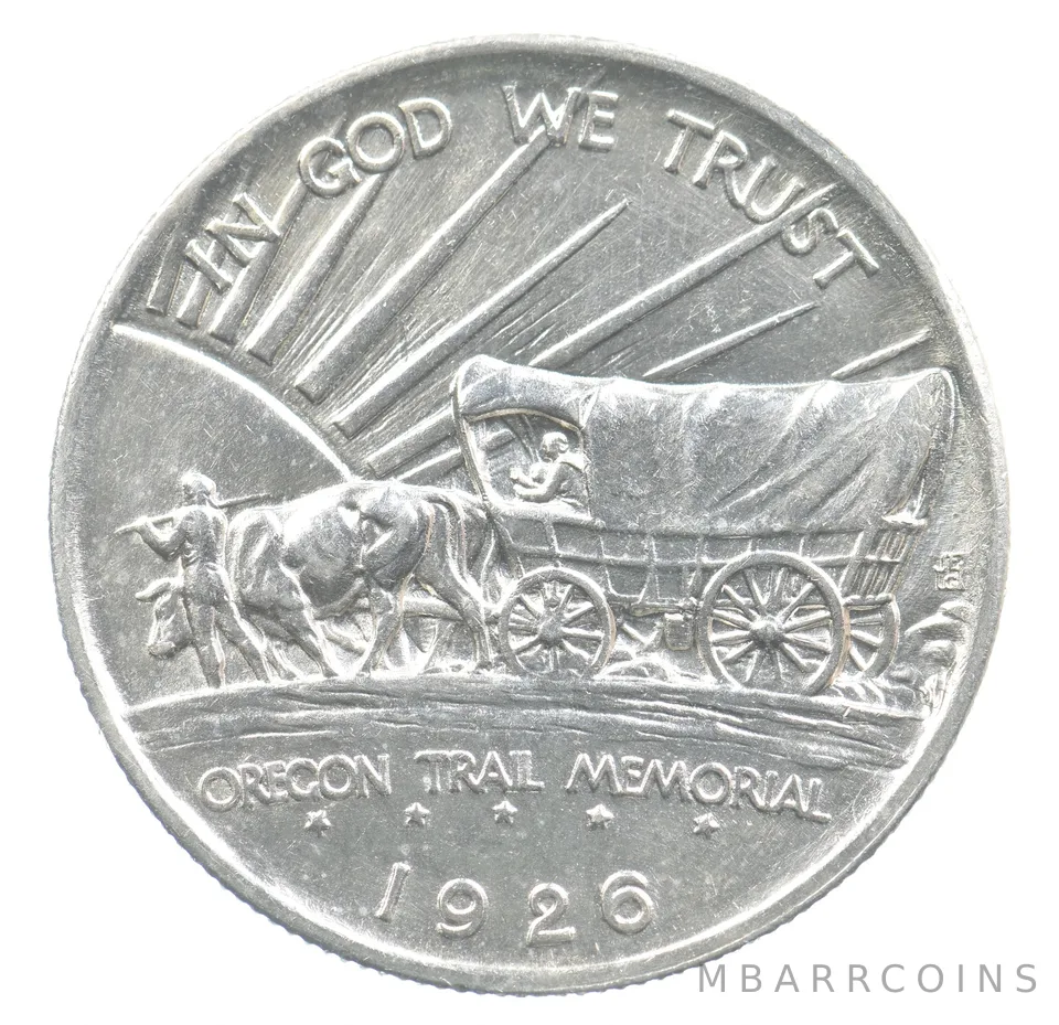 1926 Oregon Trail Commemorative Half Dollar *0074