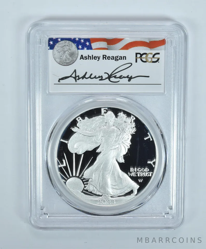 2023-W American Silver Eagle Ashley Reagan PR69 DCAM PCGS
