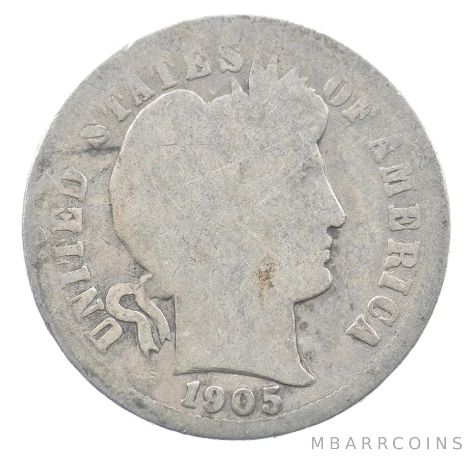 1905-O Barber Dime Micro O *6330