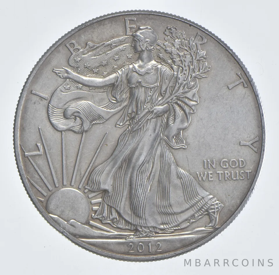 Better Date 2012 American Silver Eagle 1 Troy Oz .999 Fine Silver *554