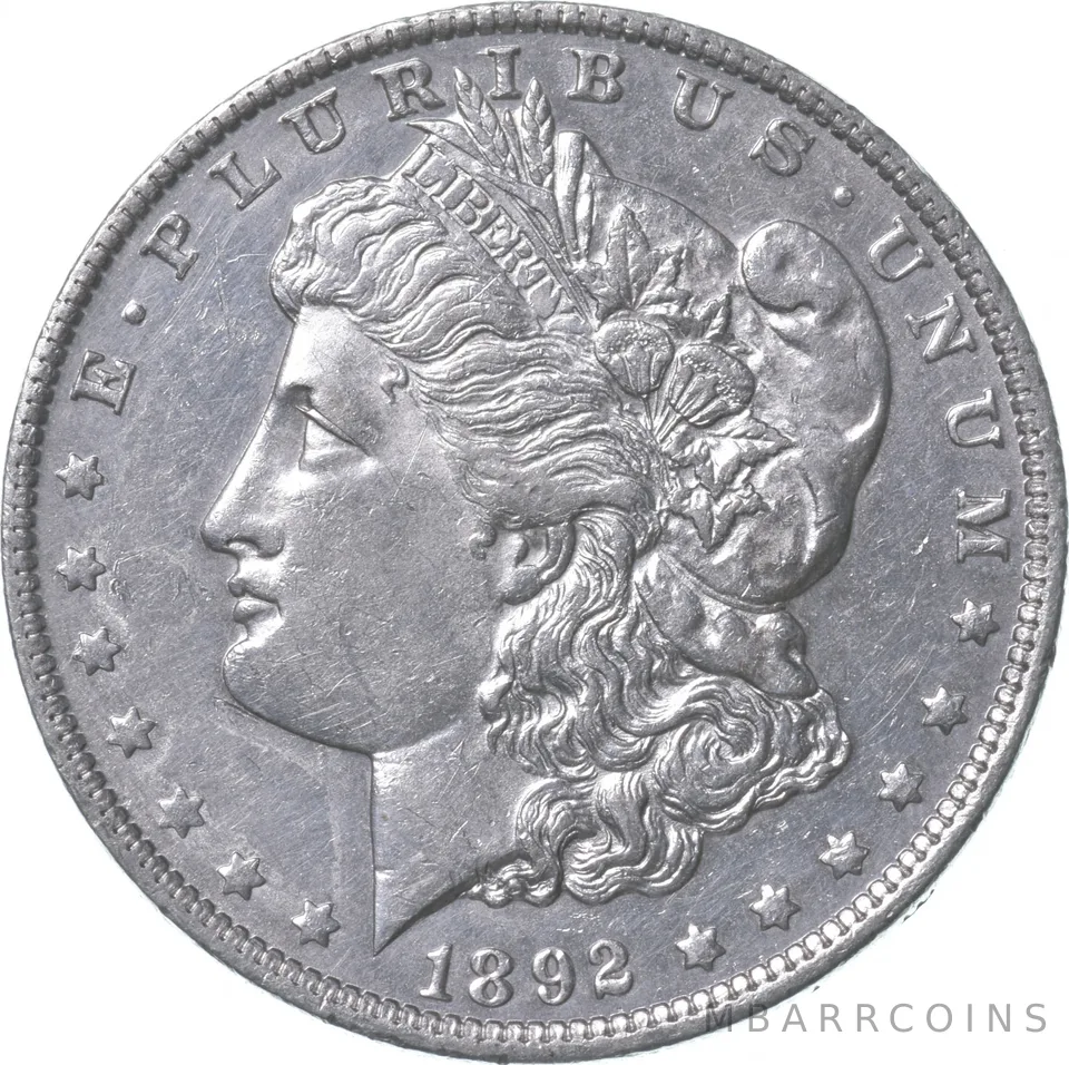 1892-O Morgan Silver Dollar a7151