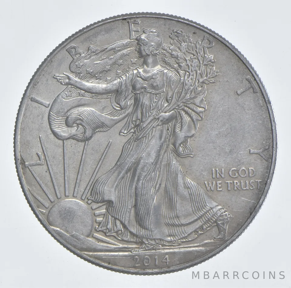 Better Date 2014 American Silver Eagle 1 Troy Oz .999 Fine Silver *482