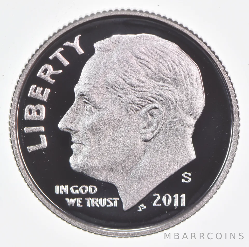 2011-S Roosevelt Dime Proof 90% Silver
