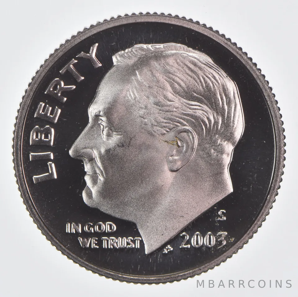 2003-S Roosevelt Dime CLAD Proof