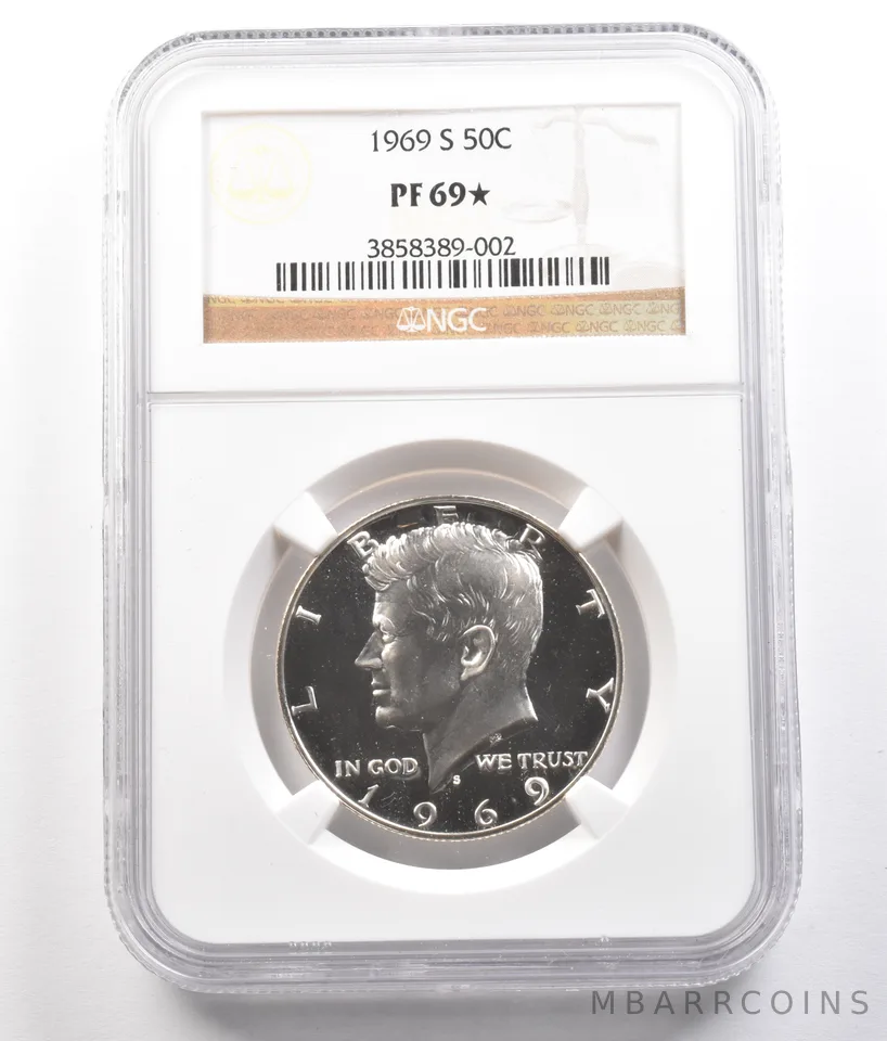 1969-S Kennedy Half Dollar PF69* STAR NGC *0794