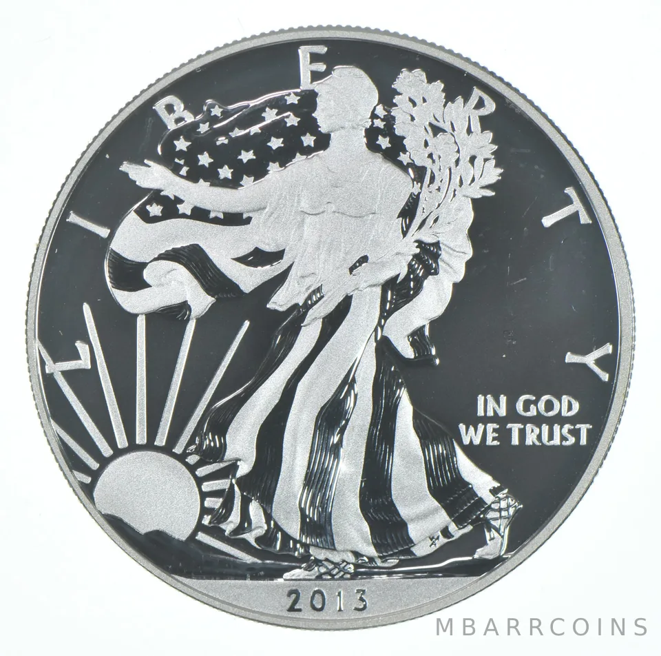 2013-W American Silver Eagle Enhanced Finish