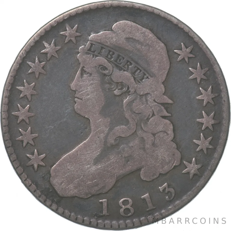 1813 Capped Bust Half Dollar a8317