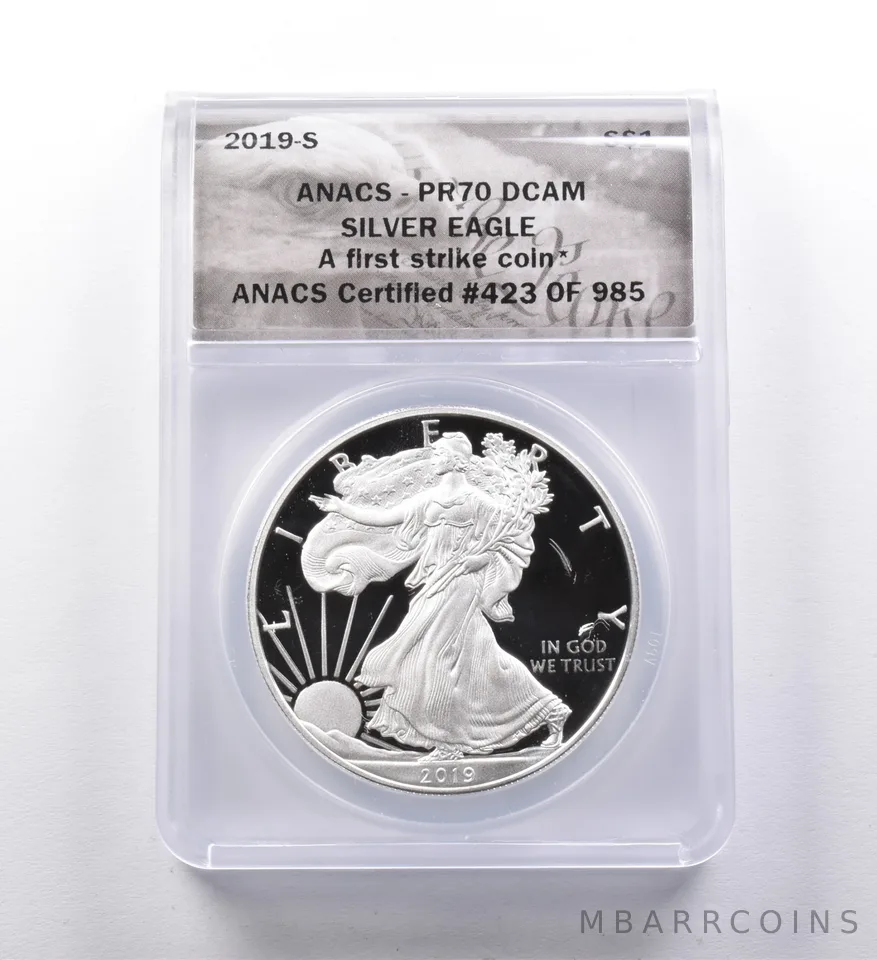 PR70 DCAM 2019-S American Silver Eagle FS ANACS *3020