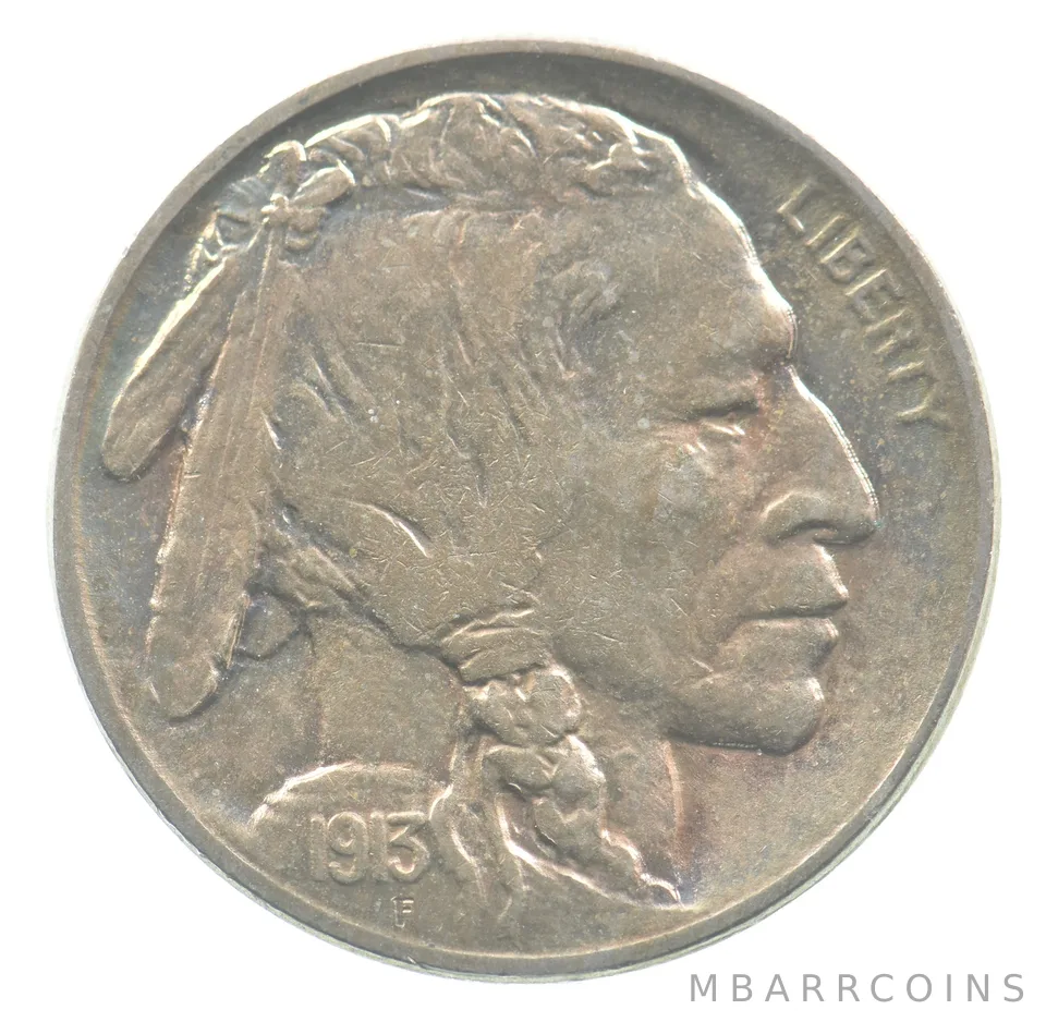 1913 Indian Head Buffalo Nickel Type 2 *9367