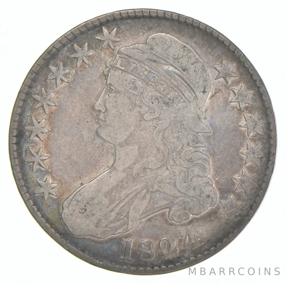 1824 Capped Bust Half Dollar *6073