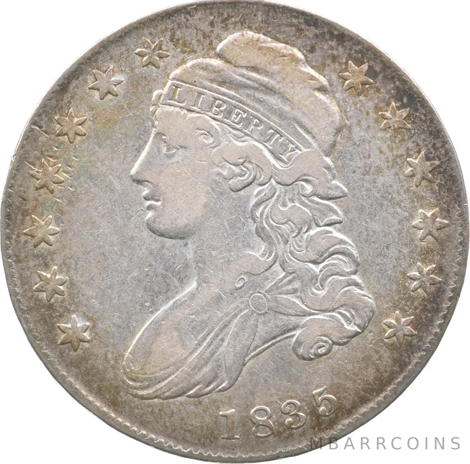 1835 Capped Bust Half Dollar *4830