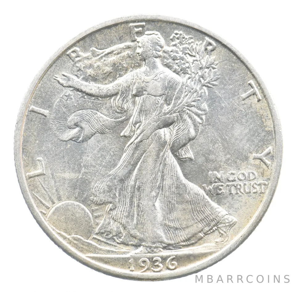 1936-S Walking Liberty Half Dollar *0658