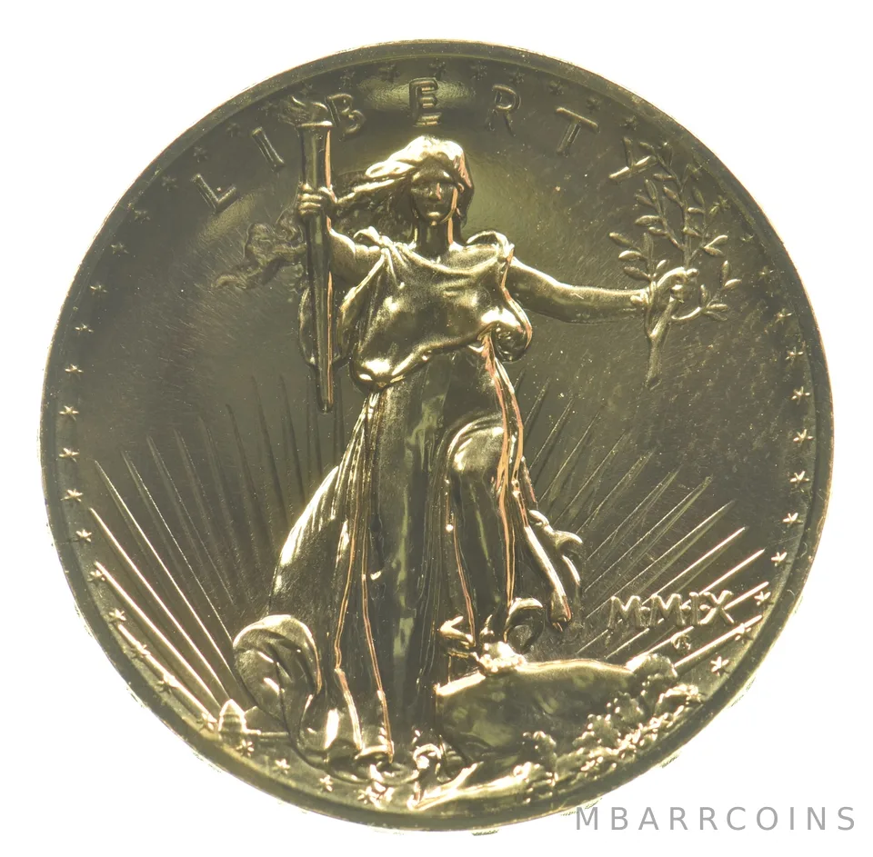 2009 $20 MMIX Gold Double Eagle Ultra High Relief *7557