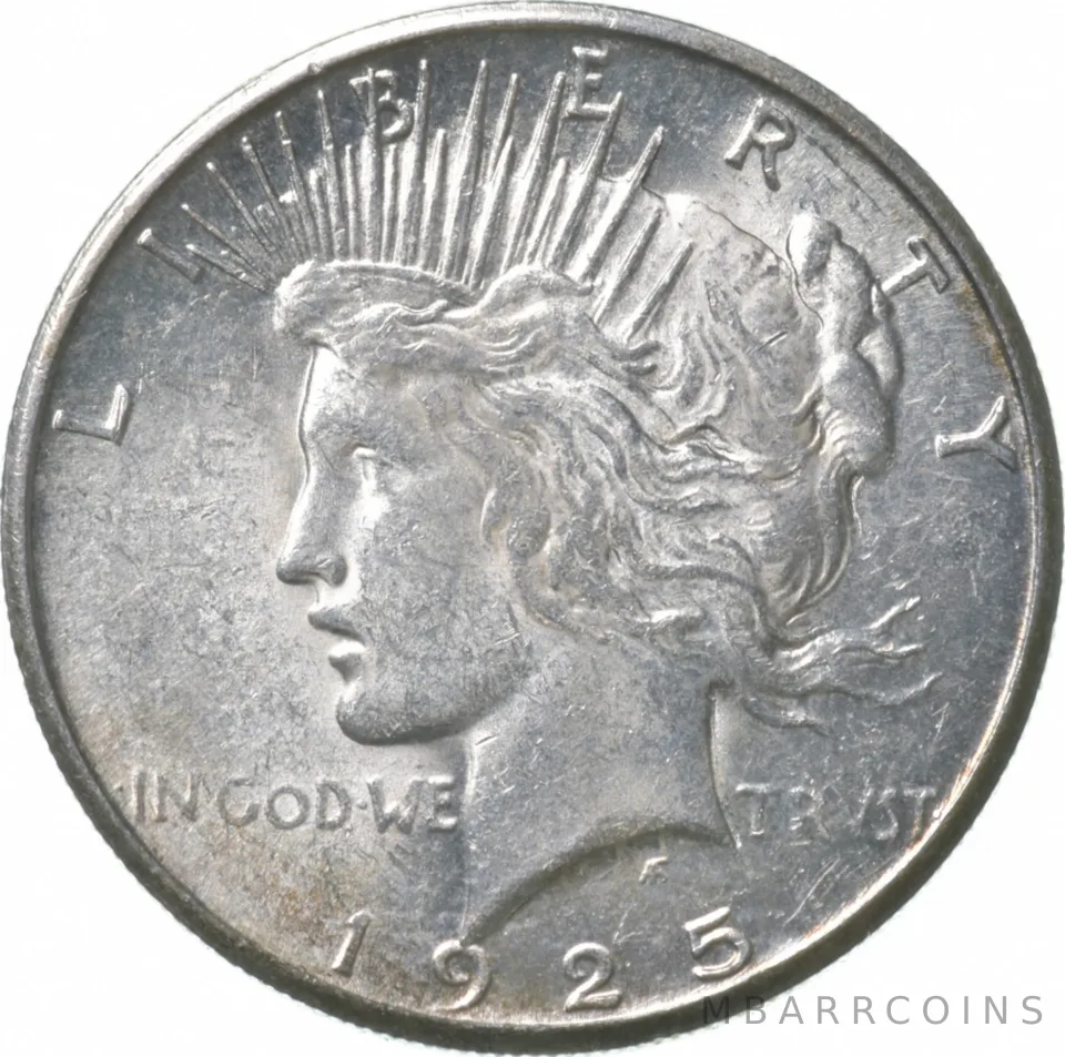1925-S Peace Silver Dollar a5507