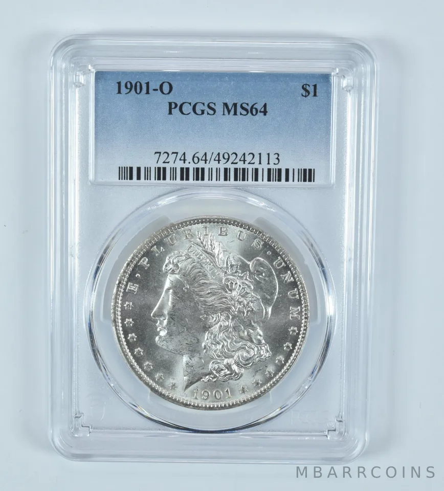 1901-O Morgan Silver Dollar MS64 PCGS Blue Label