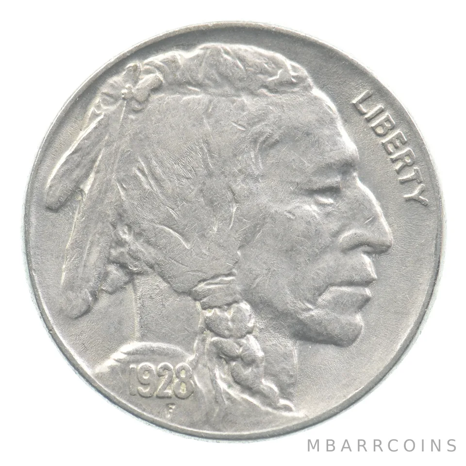 1928 Indian Head Buffalo Nickel *9232