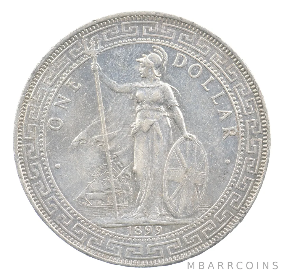 1899 Great Britain Silver Trade Dollar *5912