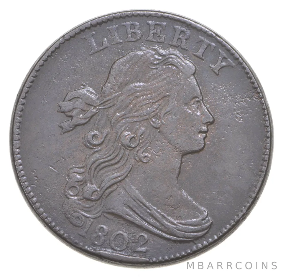 1802 Draped Bust Large Cent - S.226 *5576