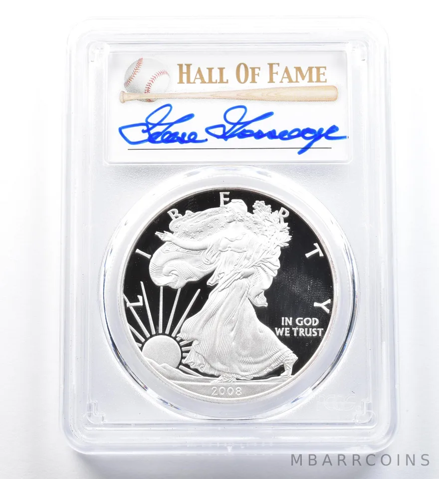 2008-W American Silver Eagle Goose Gossage PR70 DCAM PCGS *1166