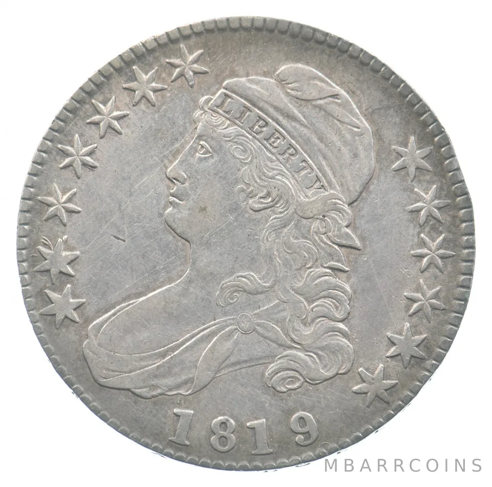 1819 Capped Bust Half Dollar *4827