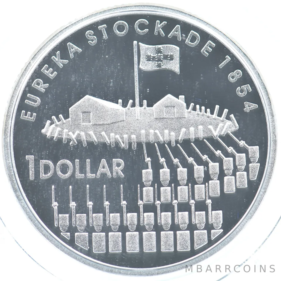 2004 Australia 1 Dollar Eureka Stockade 1854 *1562