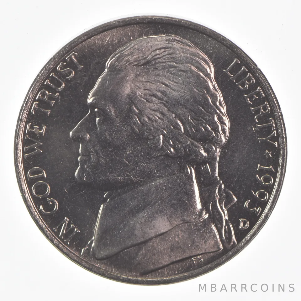 1993-D Jefferson Nickel Unc