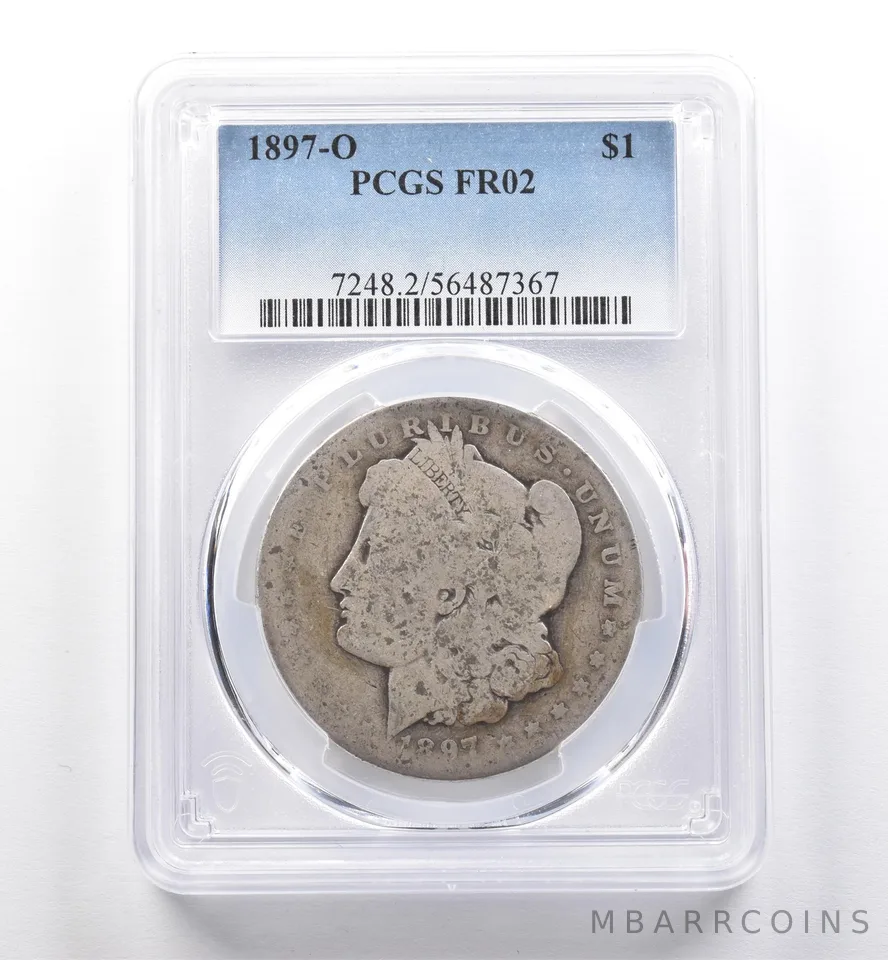 1897-O Morgan Silver Dollar FR02 PCGS Lowball