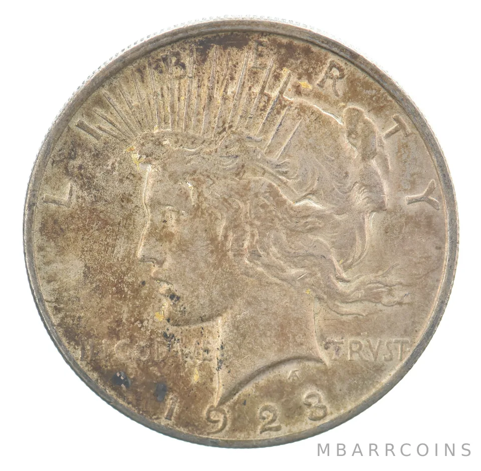 1923 Peace Silver Dollar Beautiful Tone *7606