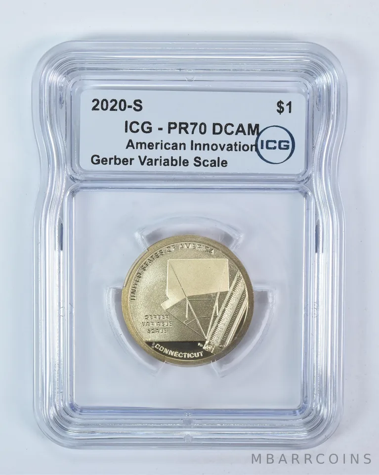 2020-S Innovation $1 Gerber Scale CT PR70 DCAM ICG