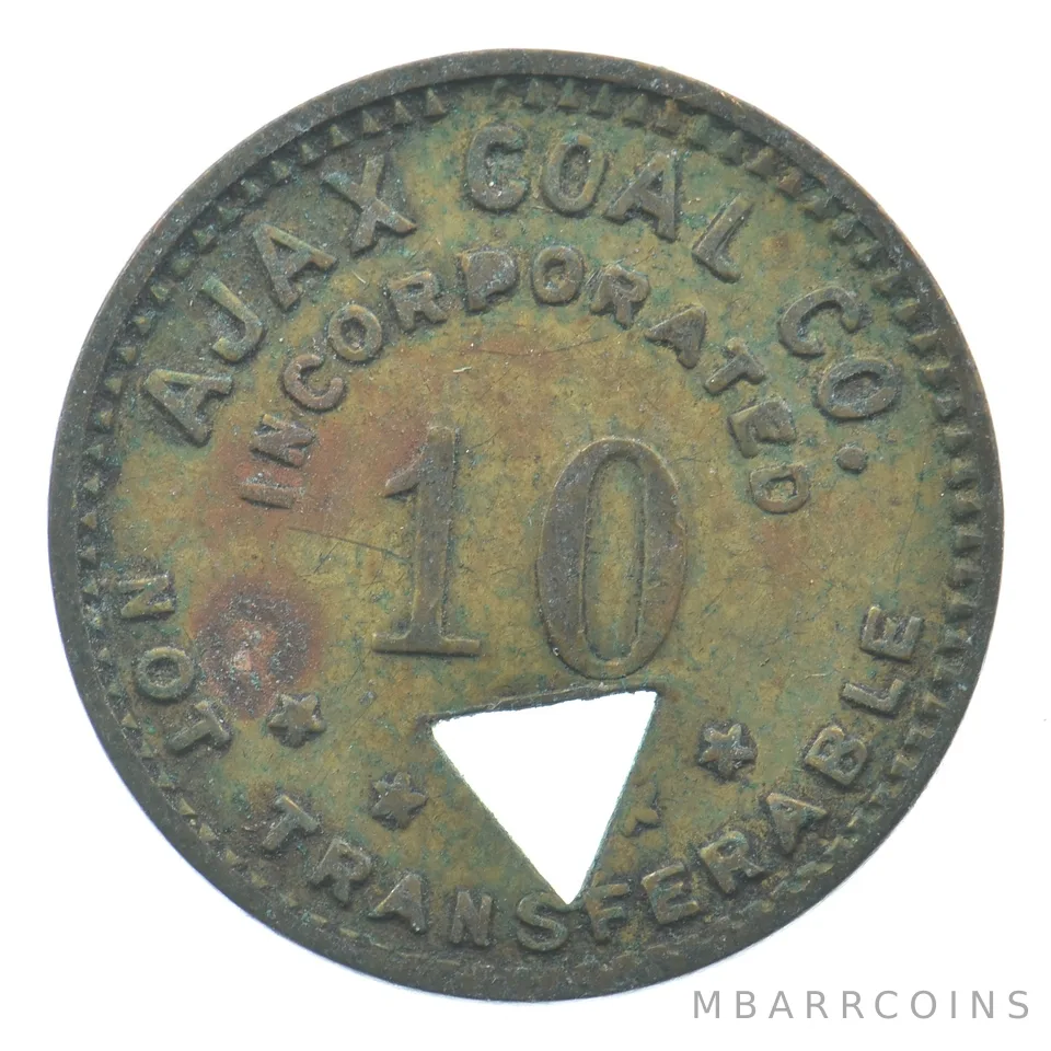 Ajax Coal Company Merchant Token *5021