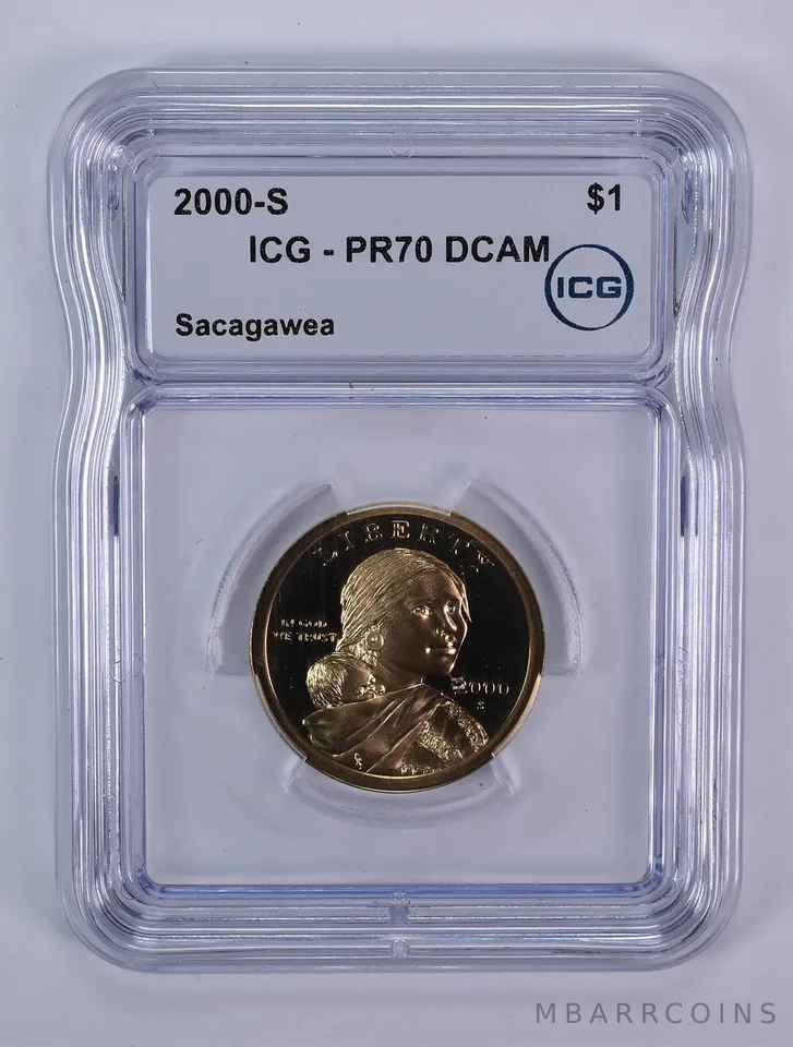 2000-S Sacagawea $1 PR70 DCAM ICG
