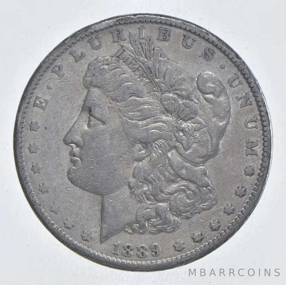 Early - 1889 Morgan Silver Dollar - 90% US Coin *119
