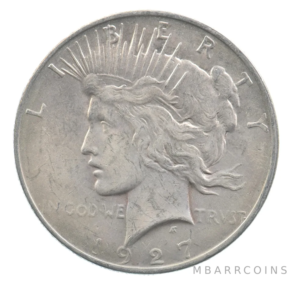 1927-D Peace Silver Dollar *4377