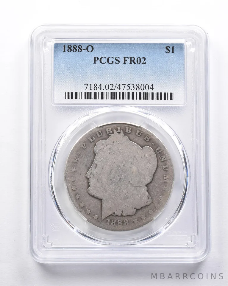 FR02 1888-O Morgan Silver Dollar PCGS Low Ball *6963