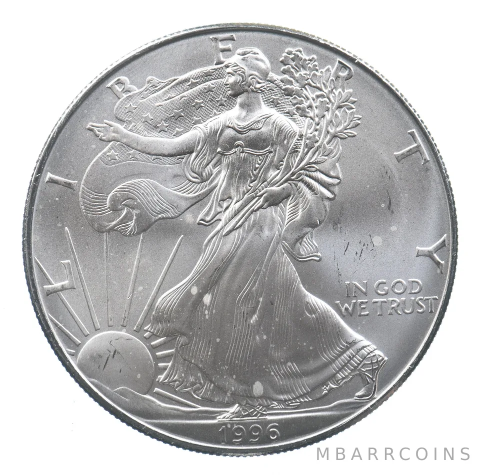 Better Date 1996 American Silver Eagle 1 Troy Oz .999 Fine Silver *645