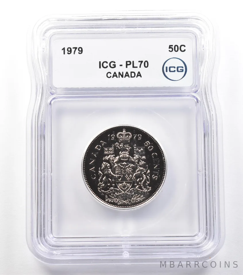 1979 Canada 50 Cents PL70 ICG *2446