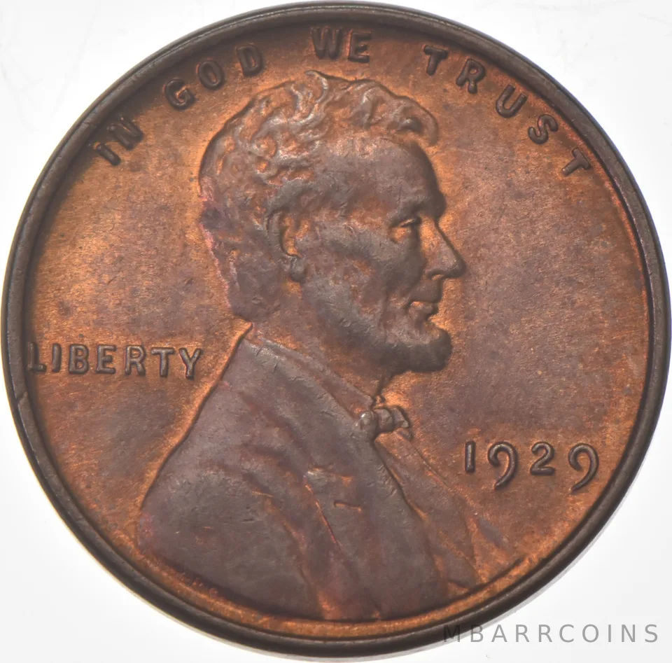 1929 Lincoln Wheat Cent *9183