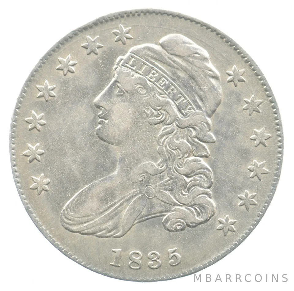 1835 Capped Bust Half Dollar *4818