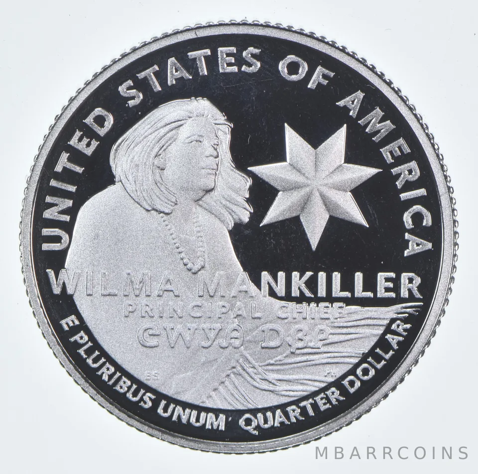 2022-S American Women Quarter Wilma Mankiller Silver Proof