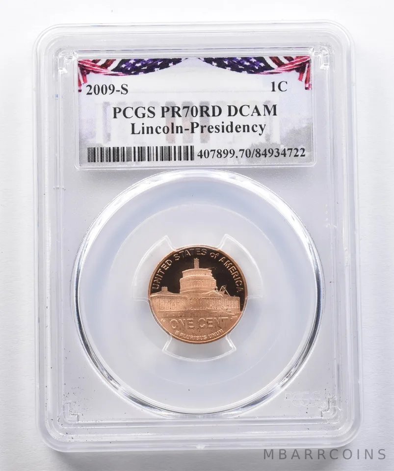 2009-S Lincoln Cent Presidency PR70 RD DCAM PCGS *2607